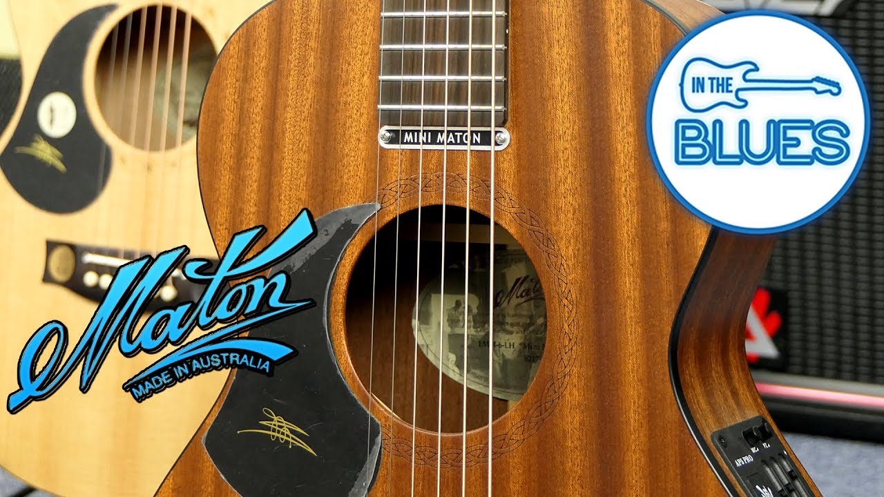 Mini Maton Acoustic Guitars AP5 vs AP5 Pro Pickup Comparison