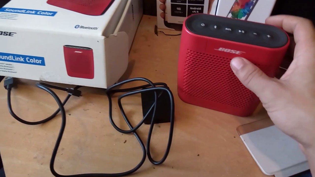 Bose SoundLink Color Bluetooth Speaker II - Coral Red - YouTube