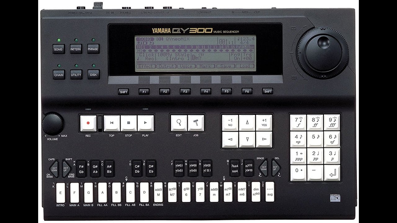 YAMAHA QY300 Instruction Video / ヤマハ QY300 インストラクション