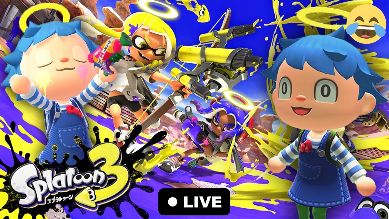スプラ3】スプラトゥーン3生配信！！いろんな武器練習しちゃうぞー