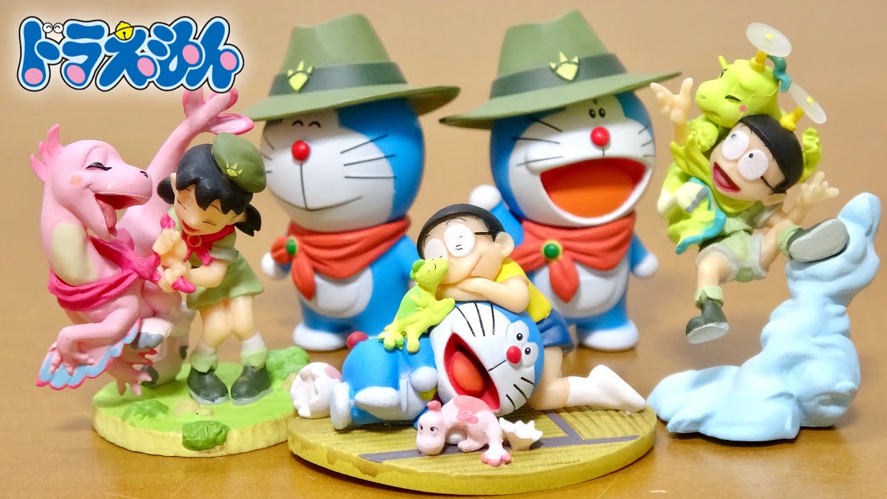 海洋堂】映画ドラえもん『のび太の新恐竜』ビネットコレクション全5種