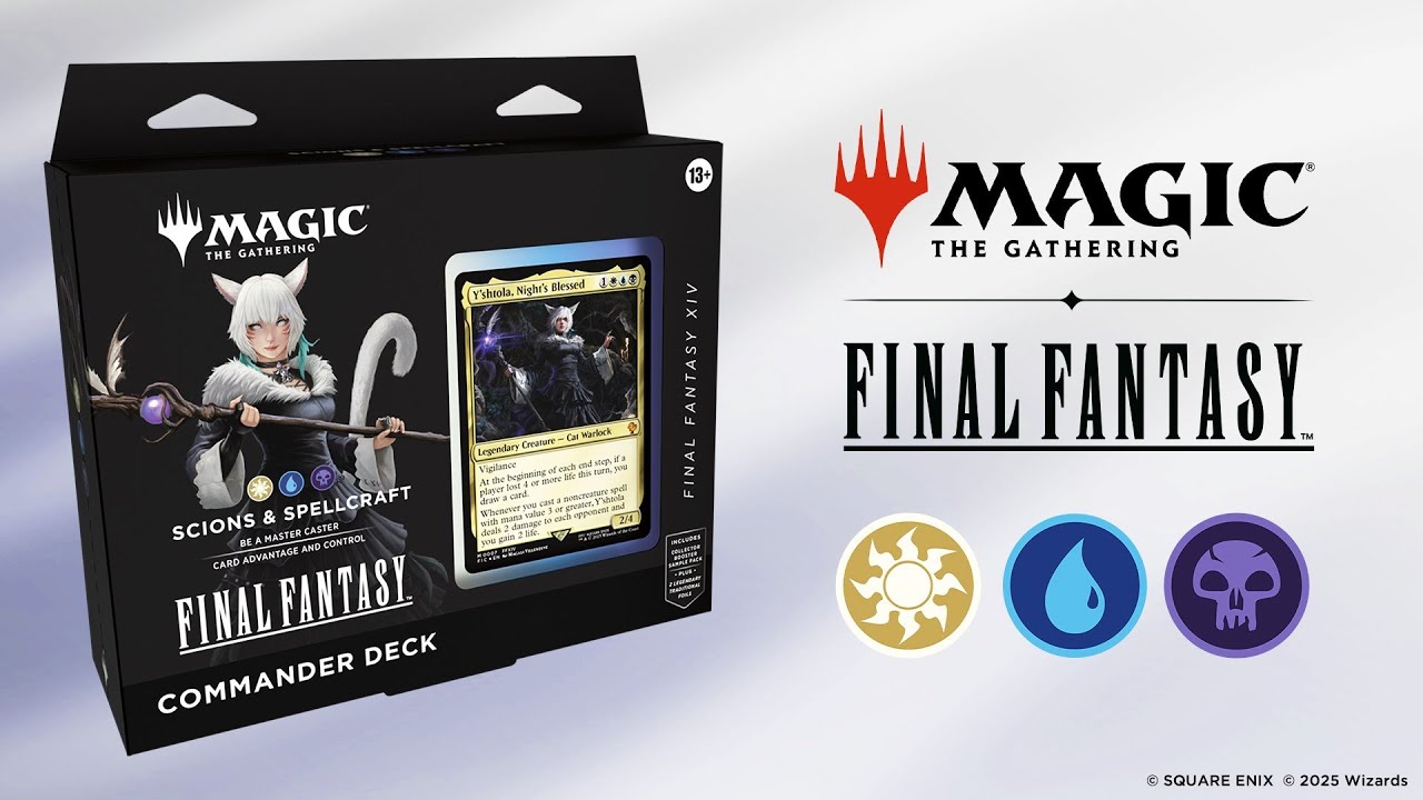 Scions & Spellcraft | #MTGxFINALFANTASY Commander Deck - YouTube