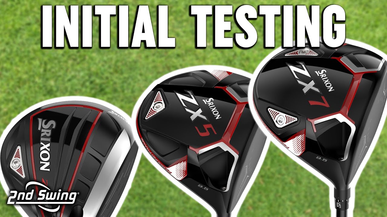 Srixon Drivers Comparison | ZX5 vs. ZX7 vs. Z785 | Initial Testing