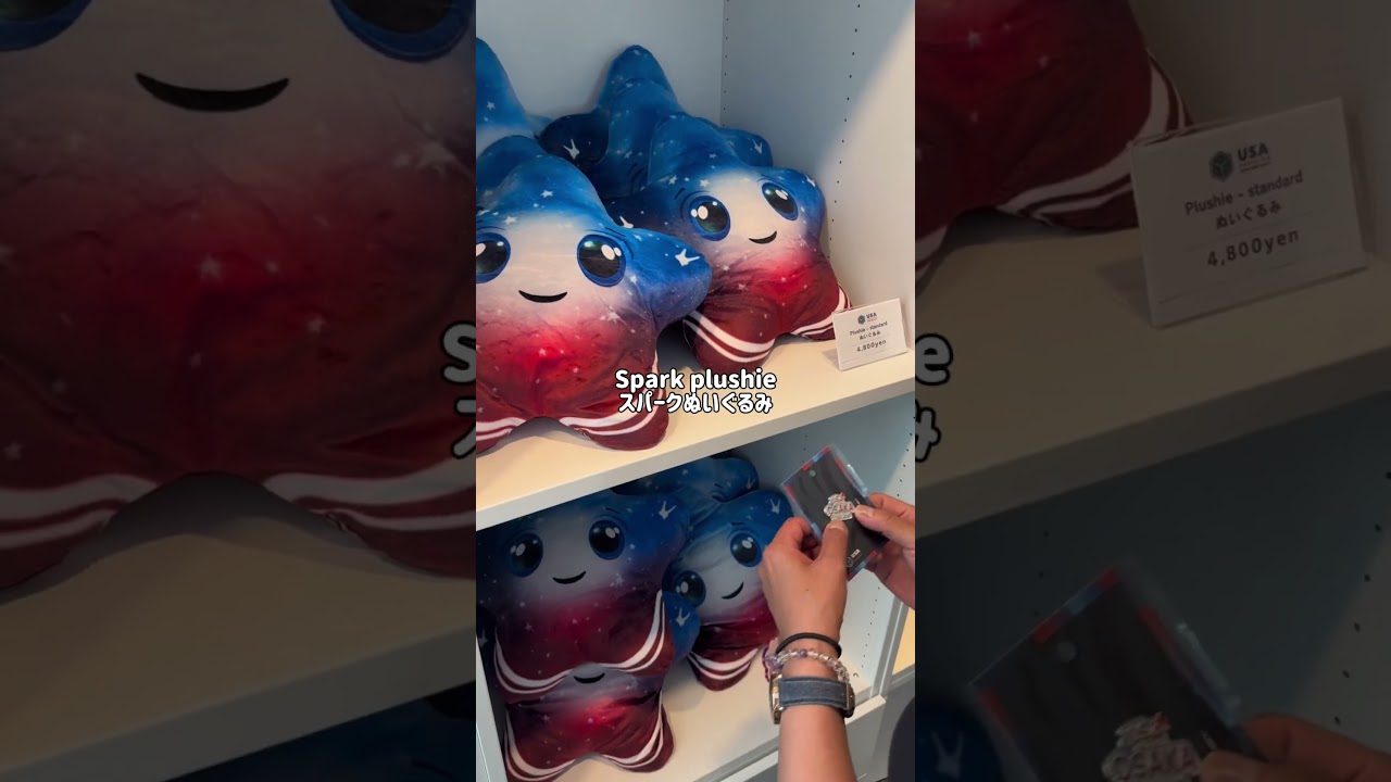 アメリカ館のグッズ、好評販売中！🎁🇺🇸 万博の思い出をお持ち帰り