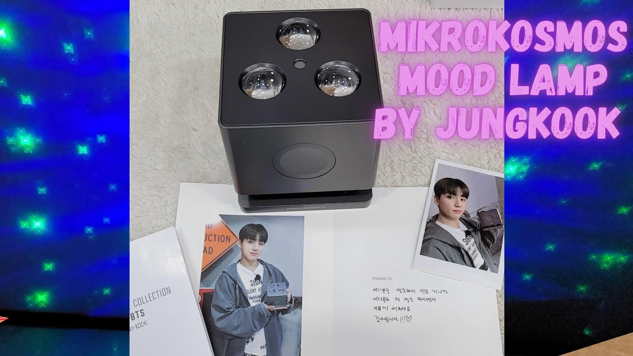 BTS Artist made by Jungkook MIKROKOSMOS MOOD LAMP #정국 #btsmerch