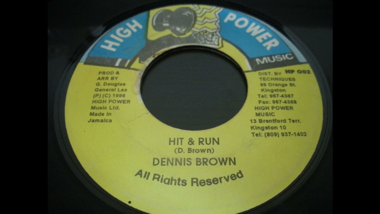 Dennis Brown - Hit & Run - High Power 7inch 1996 - YouTube