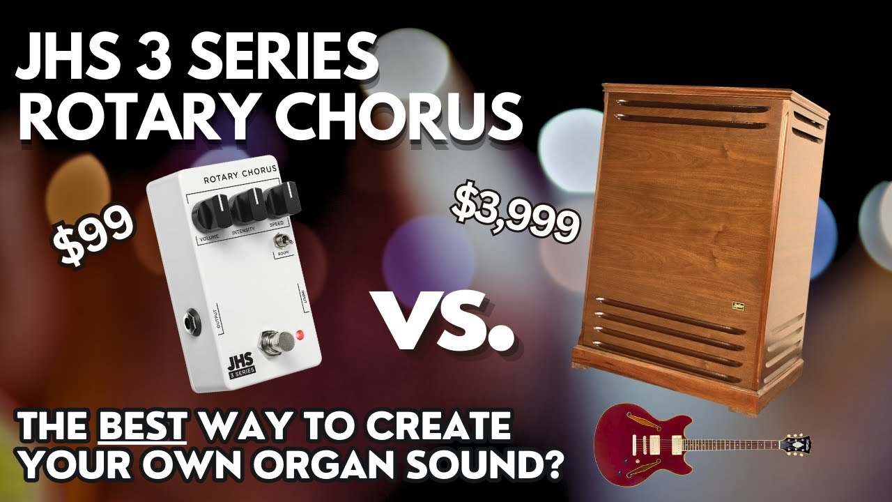 JHS 3 Series Rotary Chorus – Lush, Swirling Sounds You NEED to