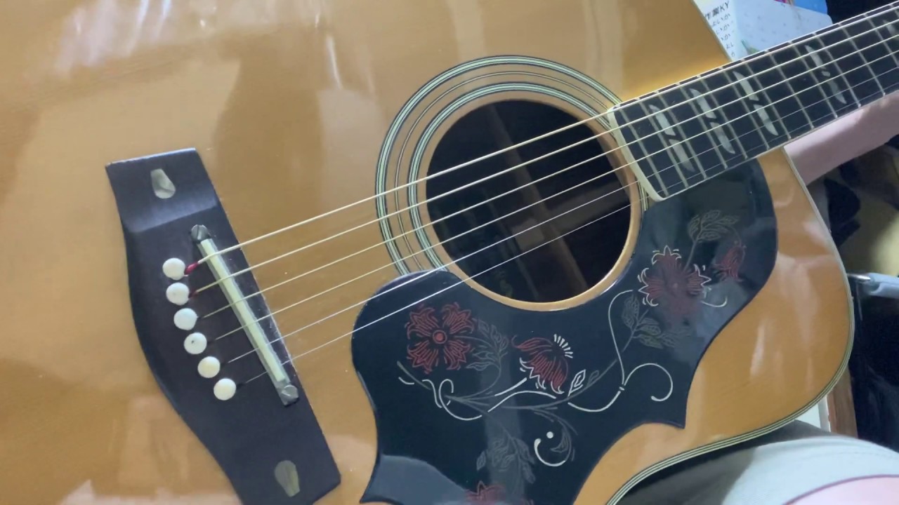 YAMAHA FG-400W（黒ラベル）落語 de FG - YouTube