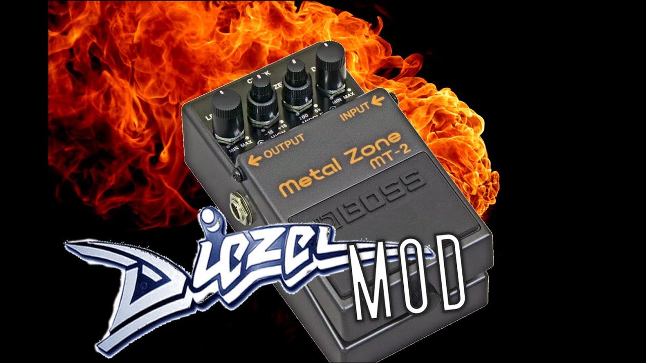 Pedal Mods: MT-2 Diezel Mod - YouTube