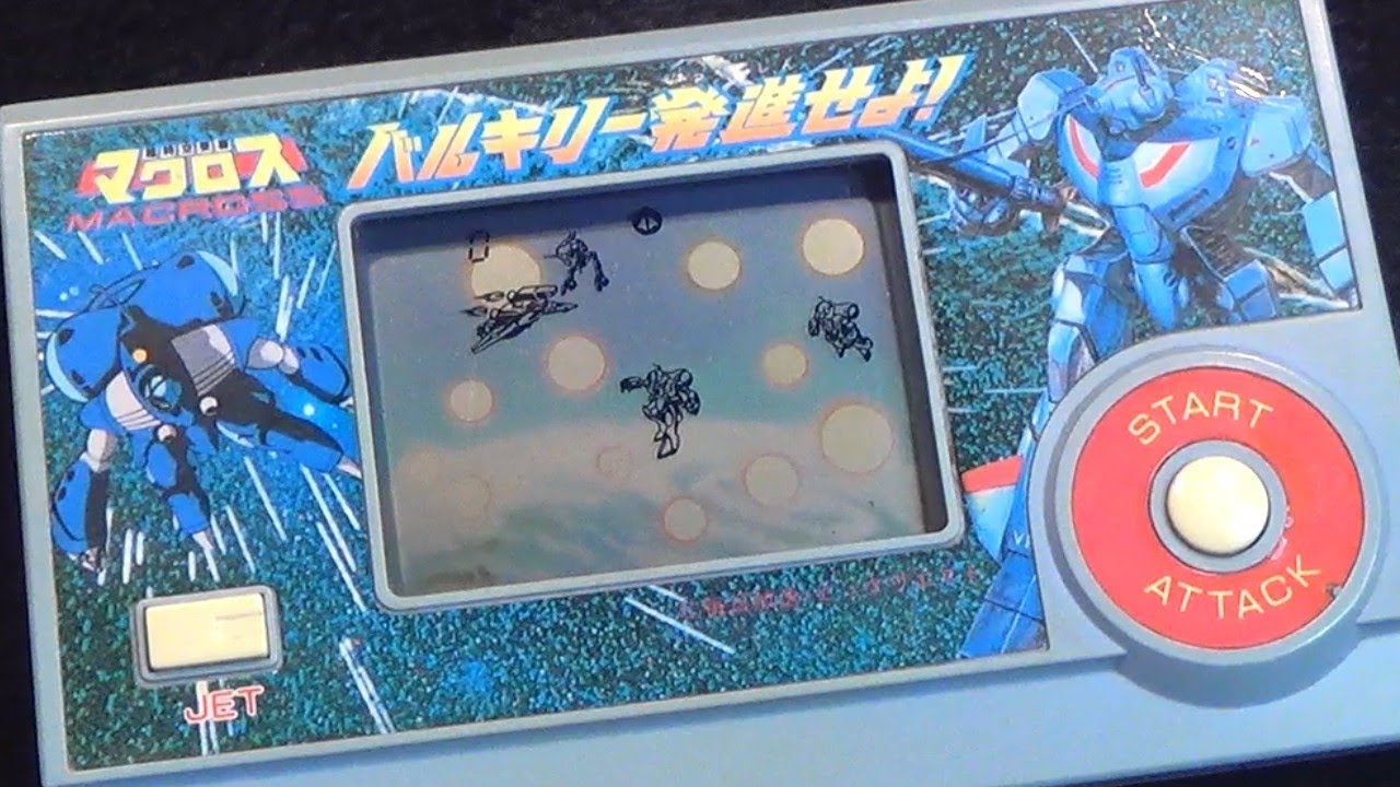レトロ 電子ゲーム】バンダイ 超時空要塞 マクロス バルキリー発進せよ