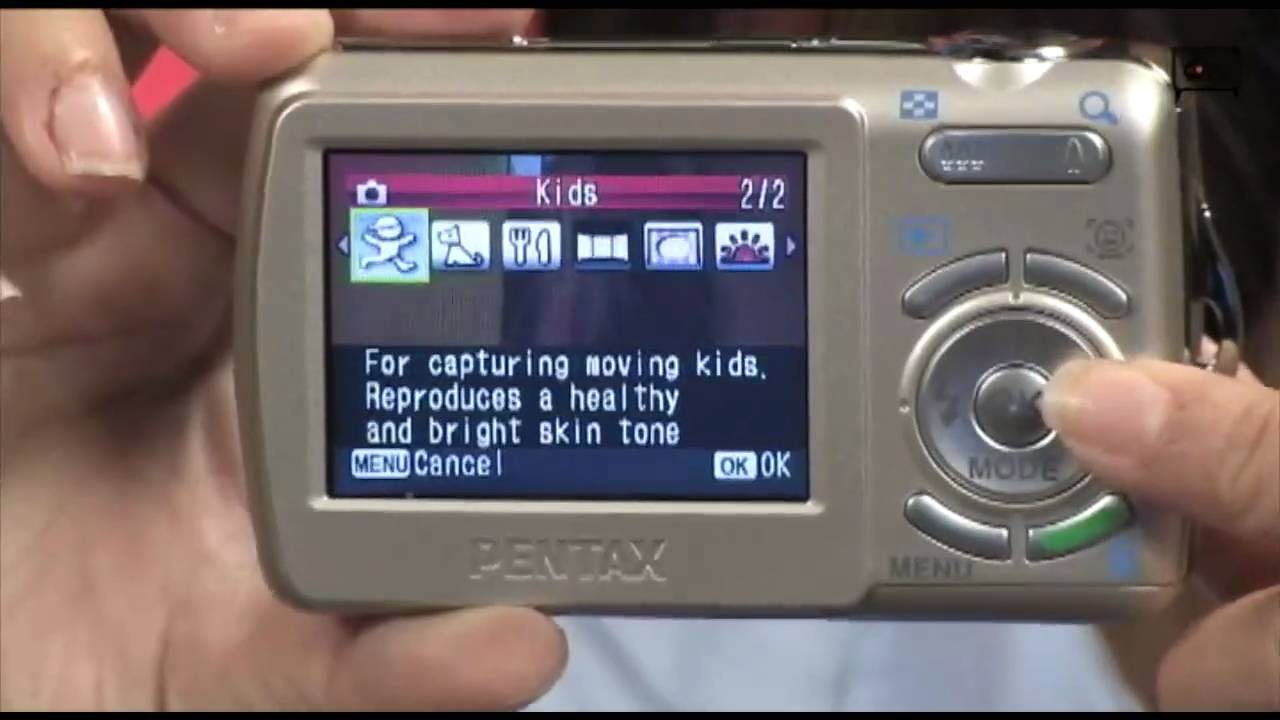 Pentax Optio E70 Digital Camera - YouTube