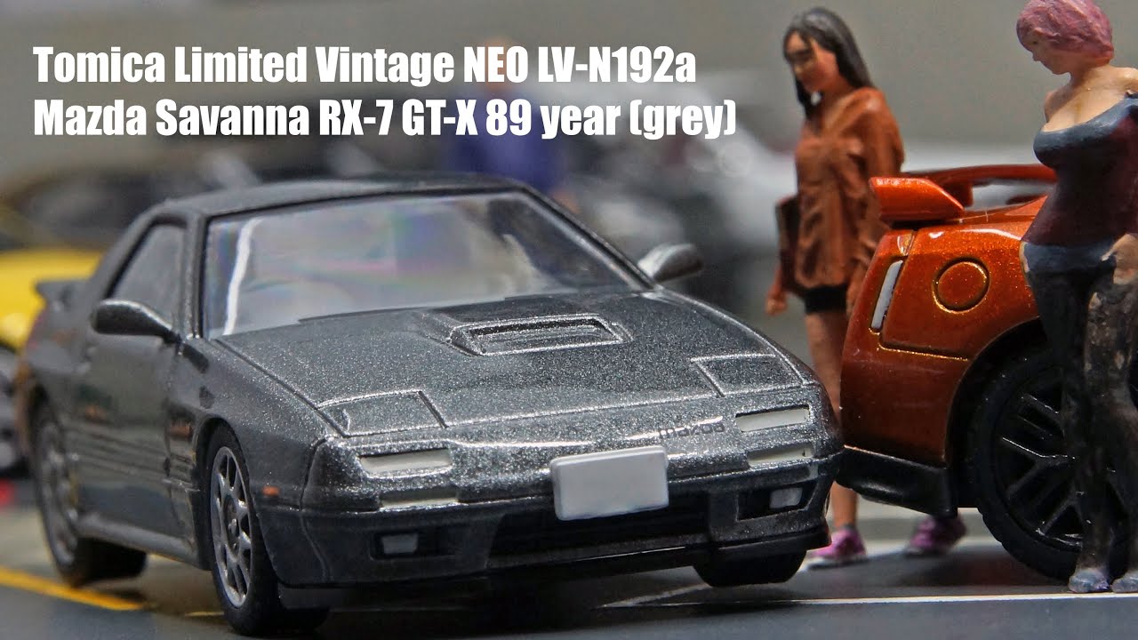 Tomica Limited Vintage NEO LV-N192a Mazda Savanna RX-7 GT-X 89