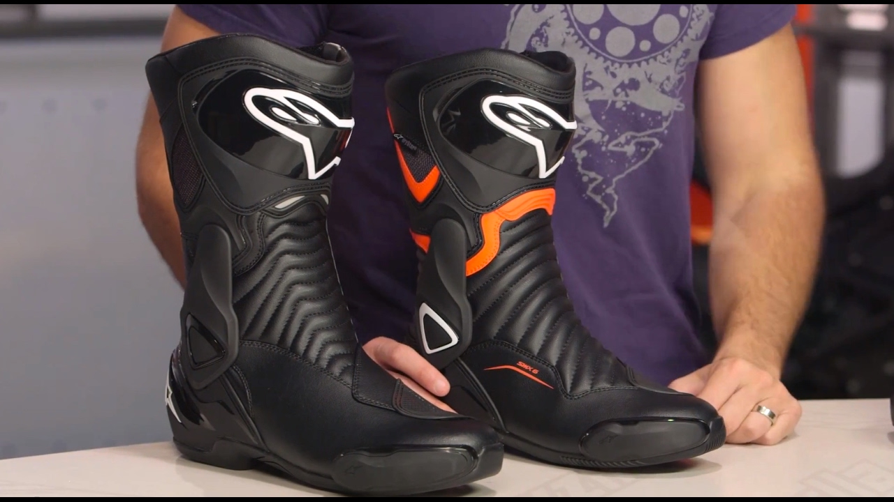 Alpinestars SMX 6 v2 Boots Review at RevZilla.com - YouTube