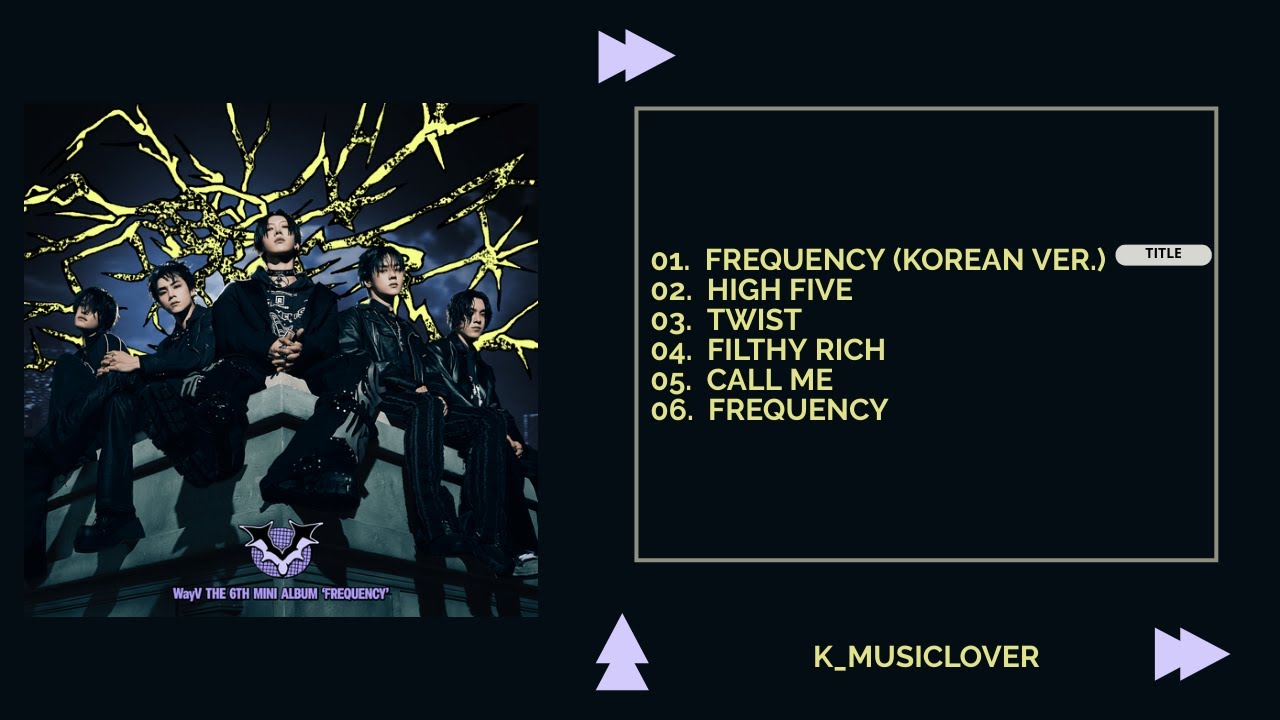 WayV ① プロモアルバム 非売品 サイン入り FREQUENCY レア WayV ①