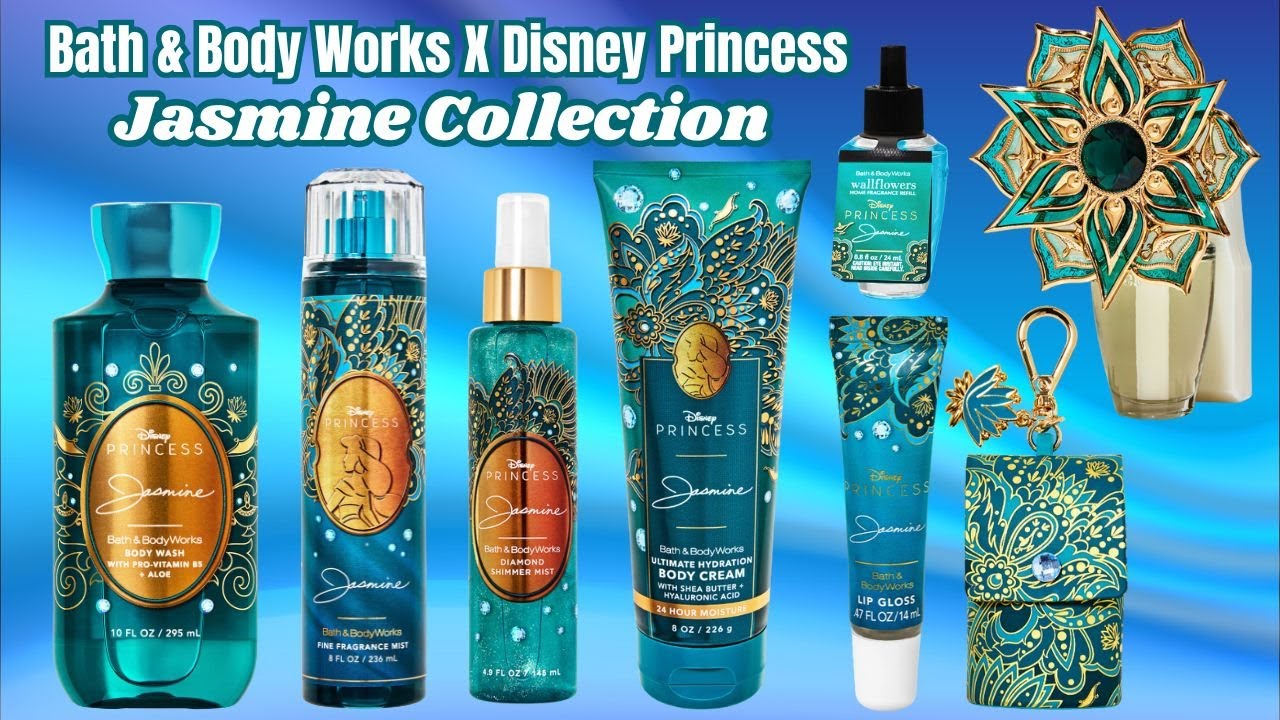 Bath & Body Works X Disney Princess Jasmine Collection - YouTube
