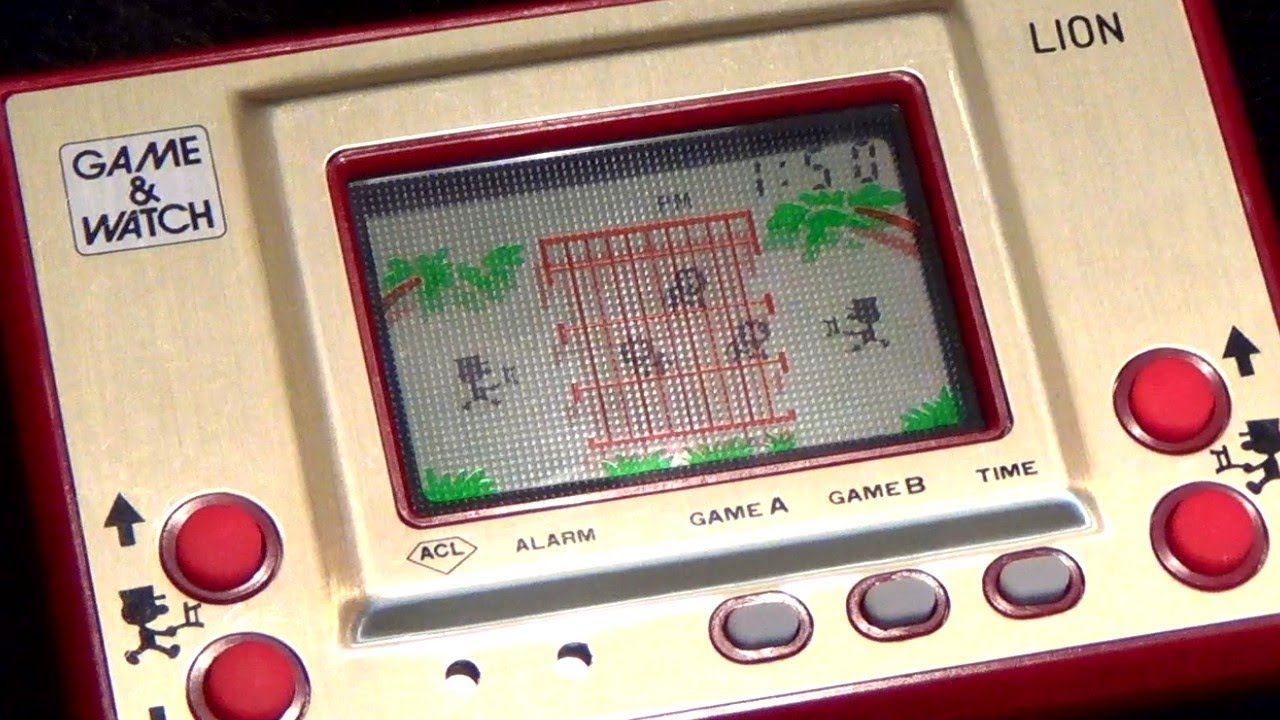 レトロ 液晶ゲーム】ライオン ゲームウォッチ ゲーム＆ウォッチ 任天堂