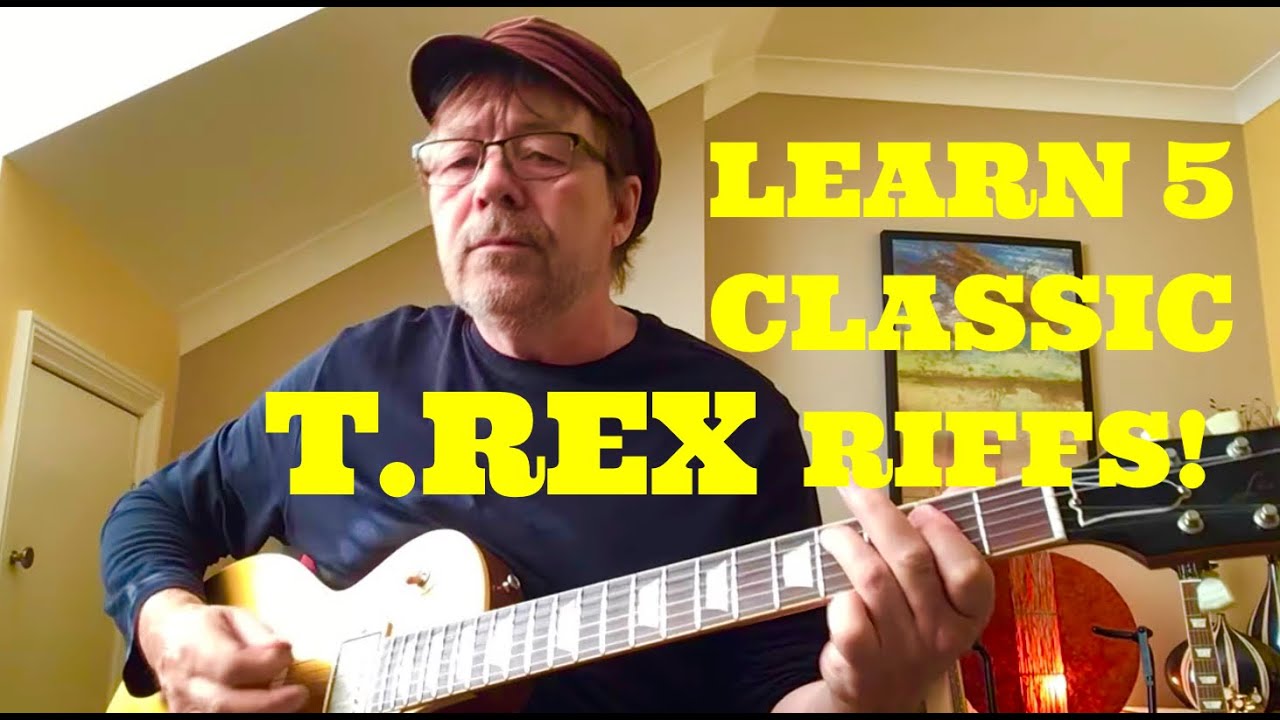 LEARN 5 CLASSIC T.REX RIFFS IN 10mins! - YouTube