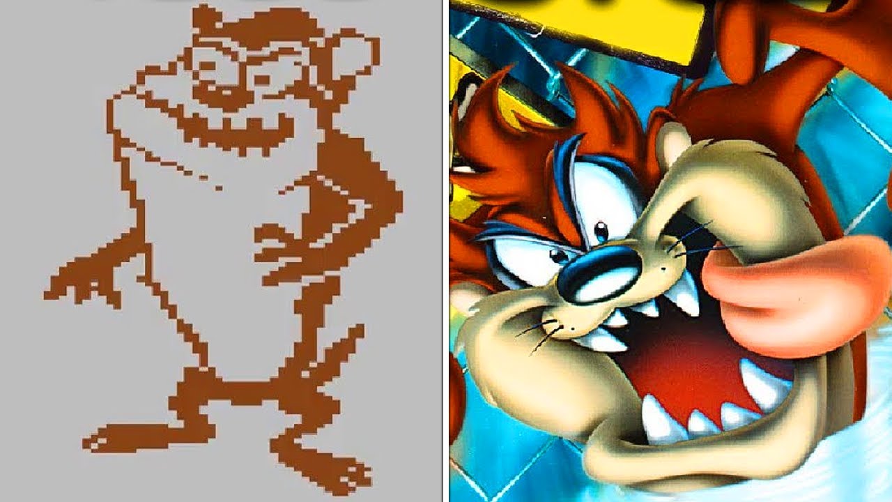 History of Tasmanian Devil (Taz) Games - YouTube