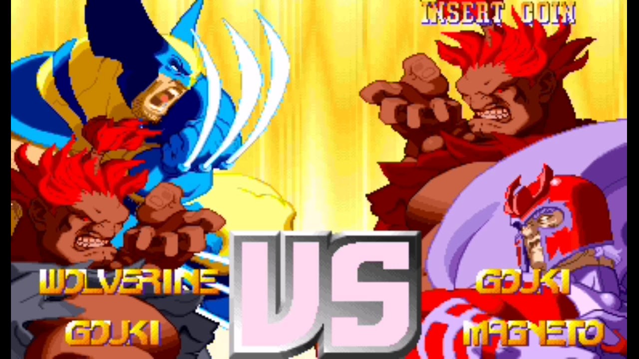 X MEN VS STREET FIGHTER ウルヴァリン＆豪鬼 - YouTube
