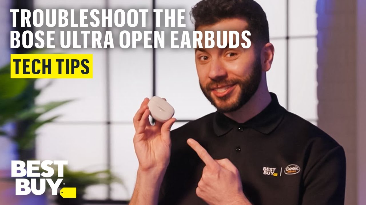 Troubleshooting the Bose Ultra Open Earbuds - YouTube