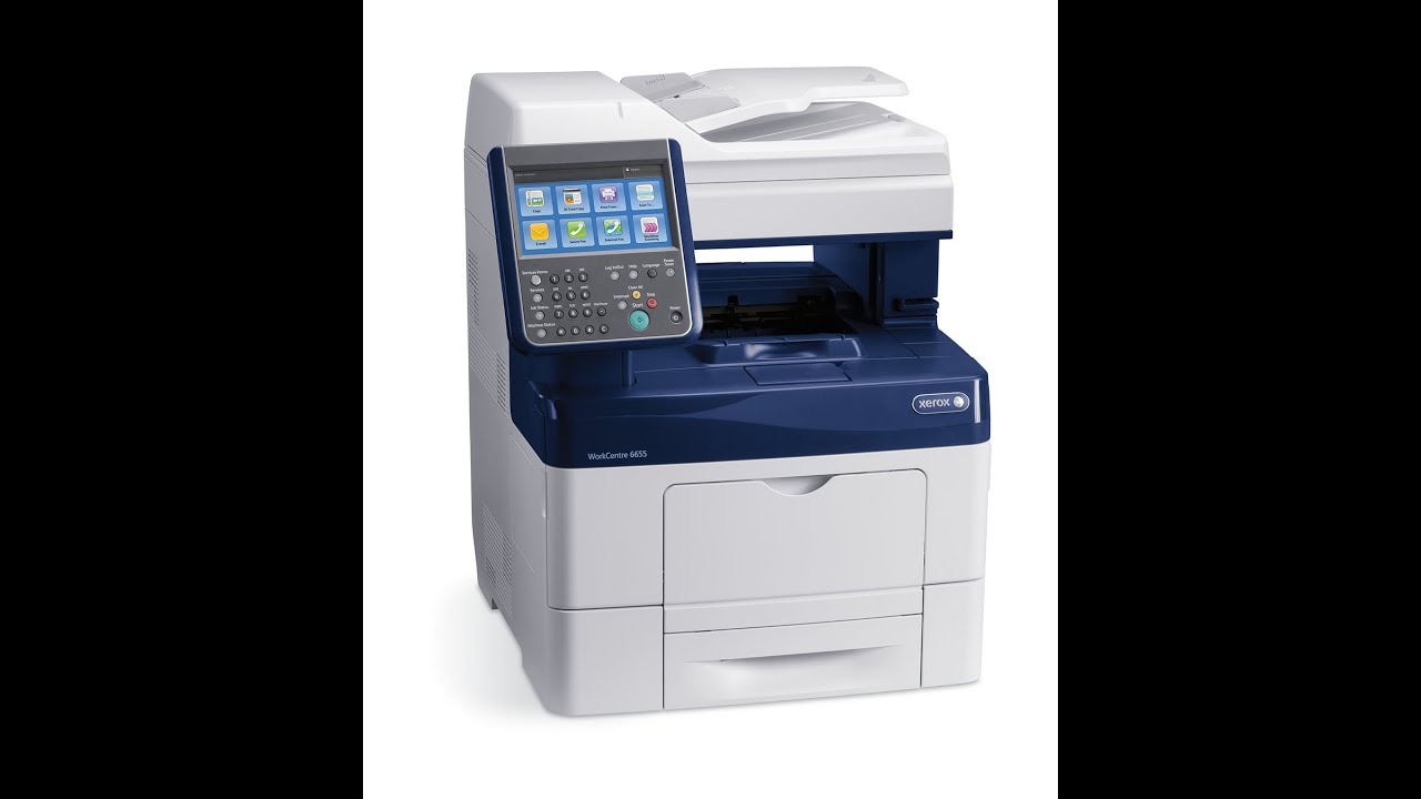 Xerox WorkCentre 6655 - YouTube