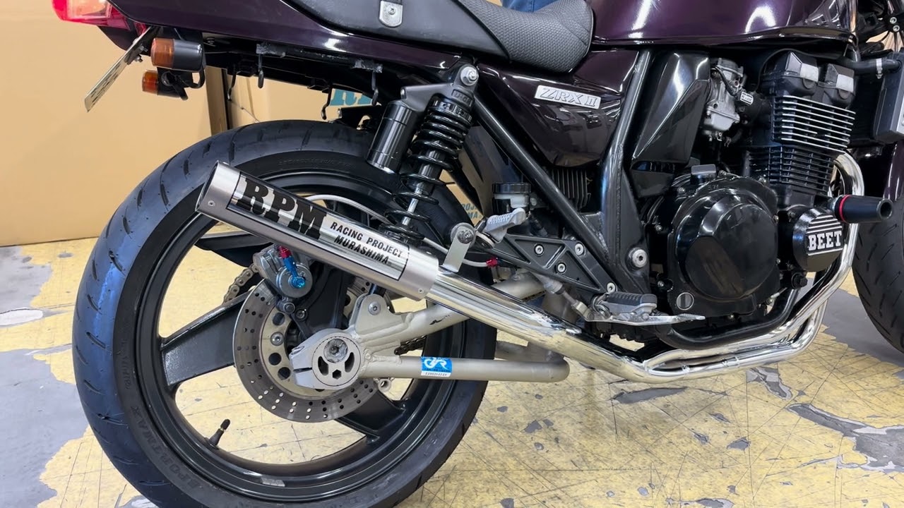 RPMマフラーサウンド】Kawasaki ZRX400 ［1998-2000］RPM-67Racing