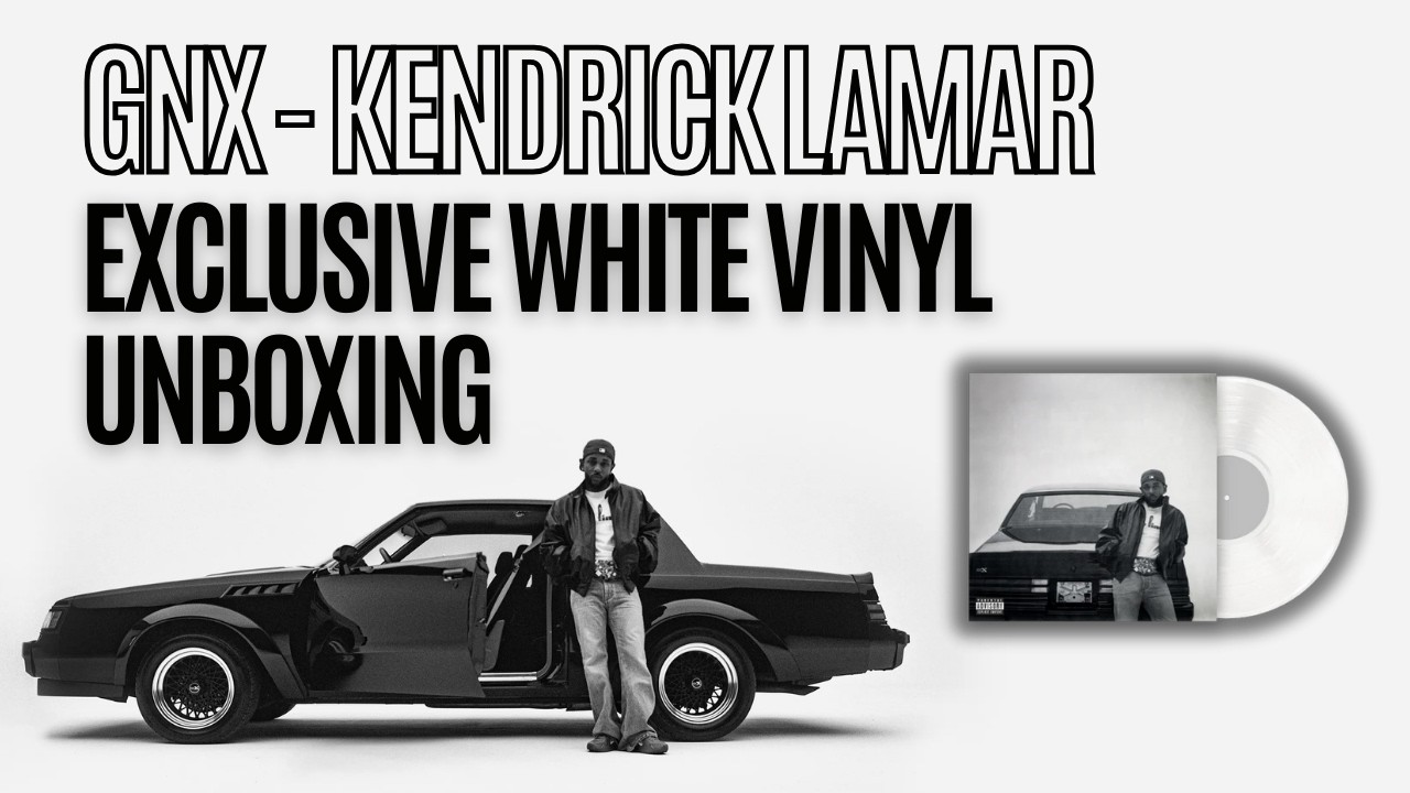 GNX Exclusive White Vinyl Unboxing - Kendrick Lamar - YouTube