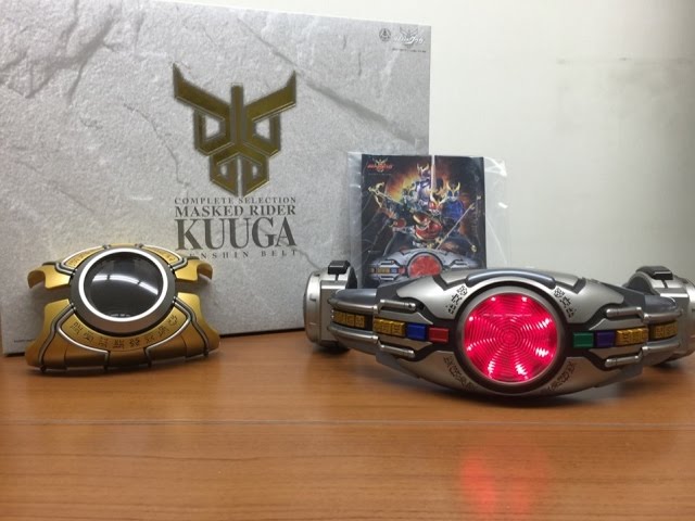 complete selection masked rider kuuga henshin belt review - YouTube
