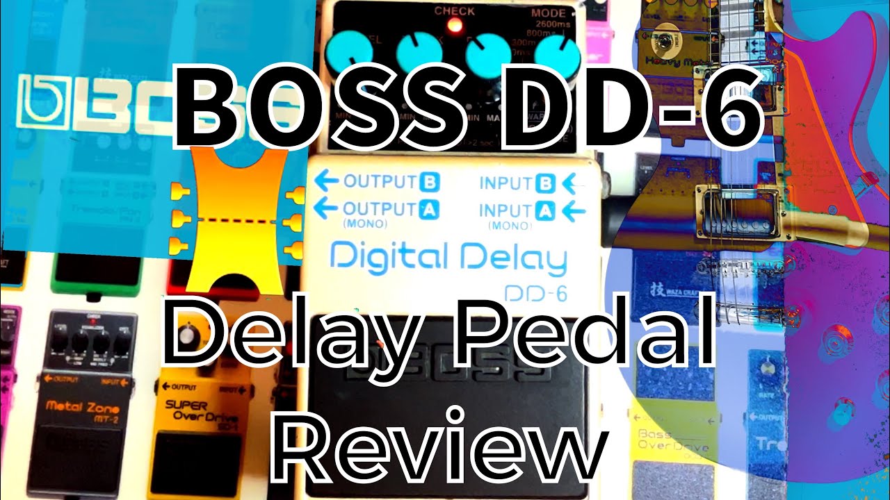 Boss Digital Delay DD-6/Demo/ Features/Helix/ Review-Stereo-Mono