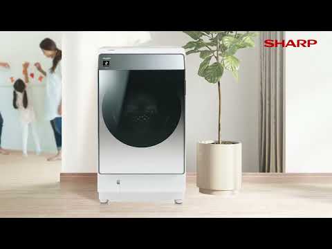 レンタル] SHARP (シャープ)【左開き】洗濯11kg/乾燥6kg ドラム式洗濯