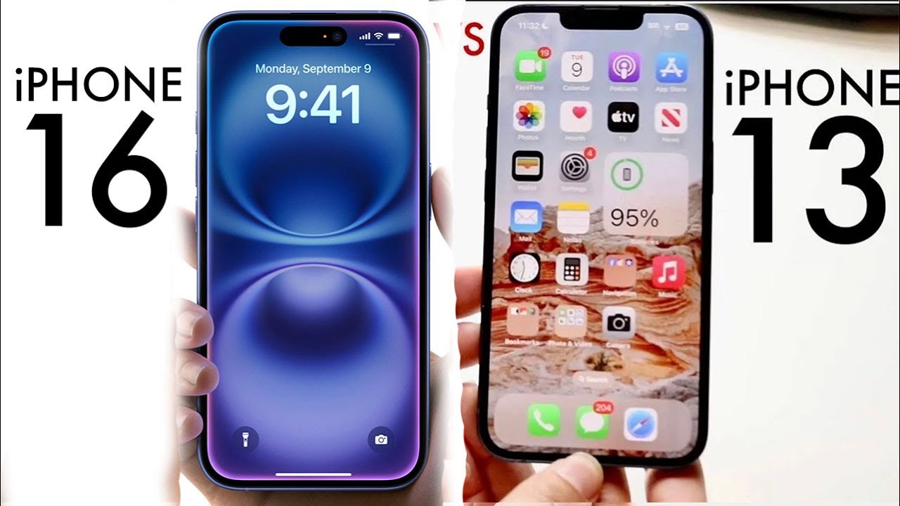 iPhone 16 Vs iPhone 13! (Quick Comparison) - YouTube