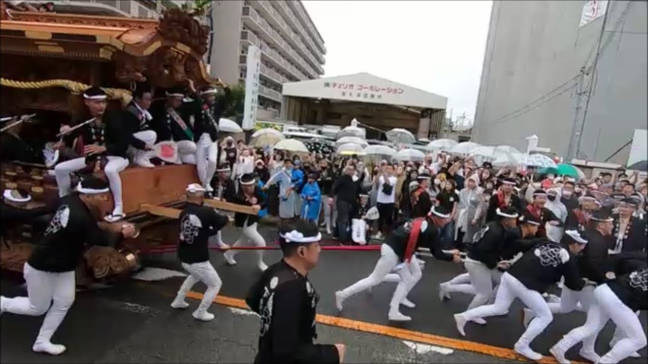 令和4年9月23日 泉大津市政80周年 ~かちあい 阪神師匠もパレード参上