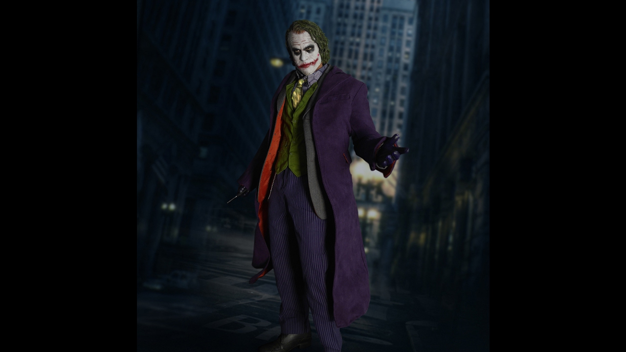 MOM TOYS - THE JOKER - THE DARK KNIGHT - 1/4 - MOM2003 - FRENCH