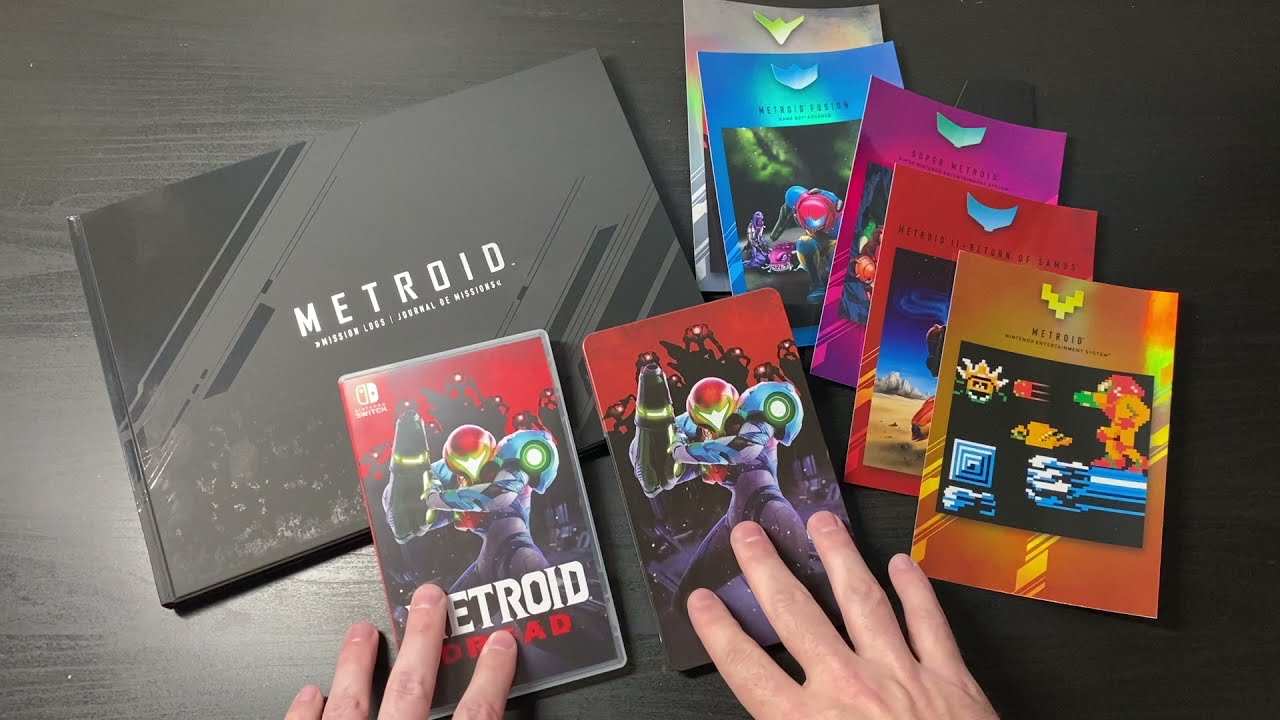 Unboxing Metroid Dread - Special Edition - YouTube