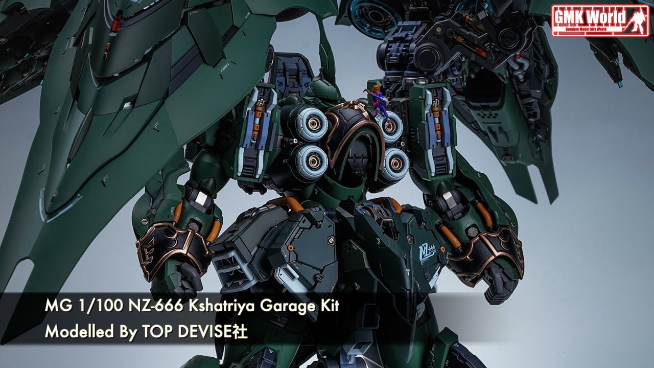 MG 1/100 NZ-666 Kshatriya Garage Kit - Custom Build(クシャトリヤ