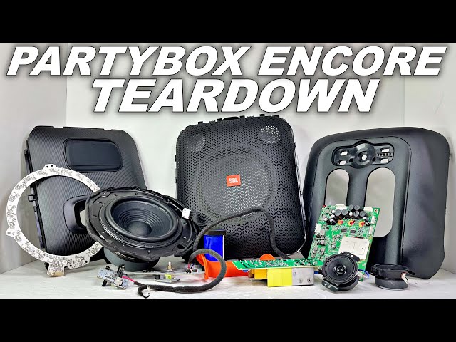 JBL PARTYBOX ENCORE ESSENTIAL COMPLETE TEARDOWN !!! - YouTube
