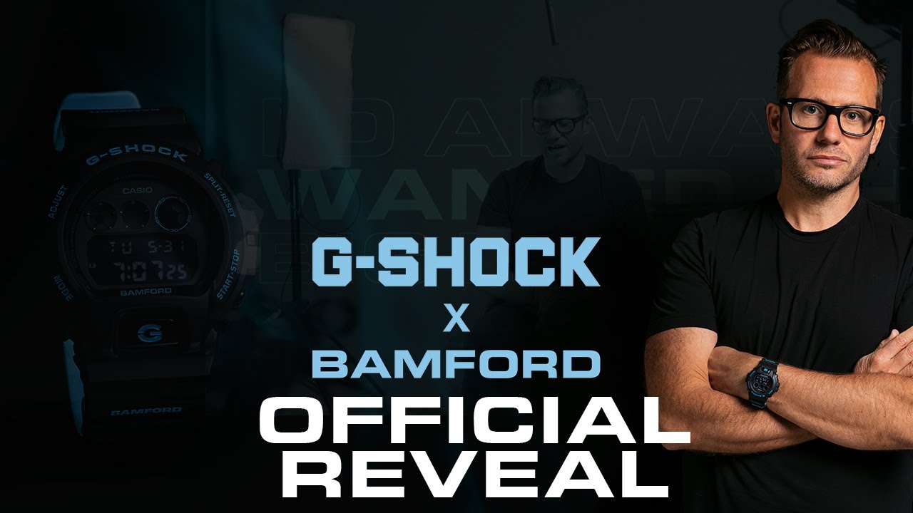G-SHOCK X BAMFORD - OFFICIAL REVEAL - YouTube