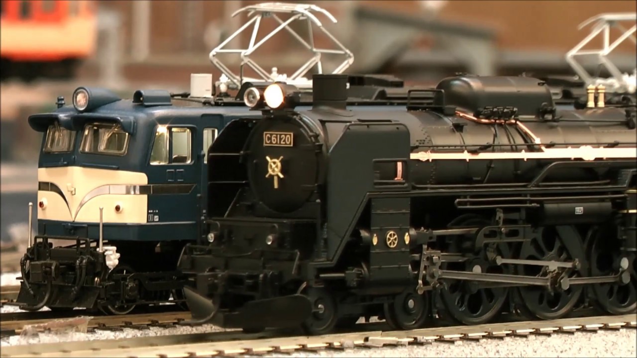 天賞堂 カンタムシステム搭載 C61形蒸気機関車＆JR旧型客車 - YouTube