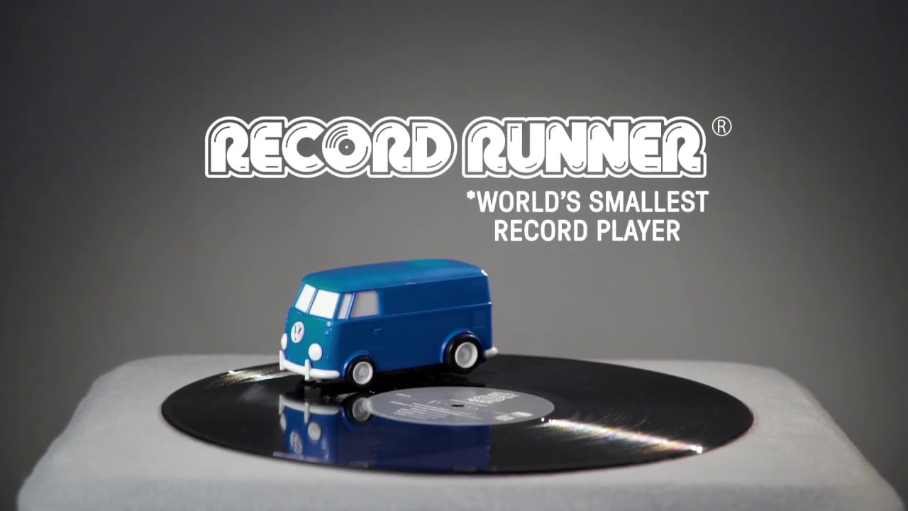 stokyo / record runner [kuro] 黒 自走式レコードプレーヤー レコード