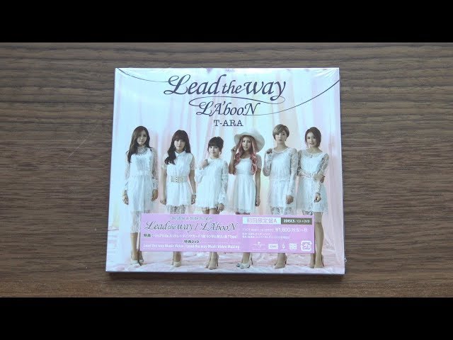 Unboxing T-ARA 9th Japanese Single Lead the way / LA'booN [Limited