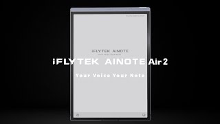 iFLYTEK AINOTE Air2 製品紹介動画 - YouTube