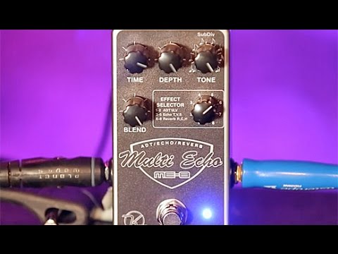 Review Demo - Keeley Electronics ME-8 Multi Echo - YouTube