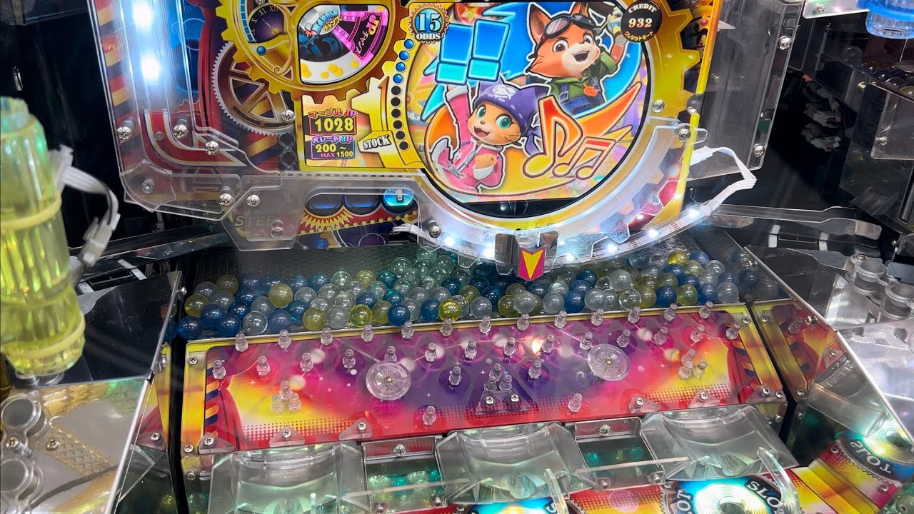 マーブルフィーバー 通常プレイ【メダルゲーム/MARBLE FEVER/4K60FPS高