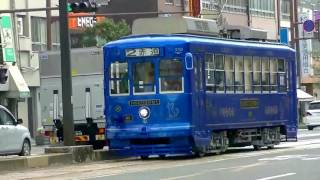 長崎電気軌道・310号「みなと」水戸岡鋭治氏デザイン 20170415 134934
