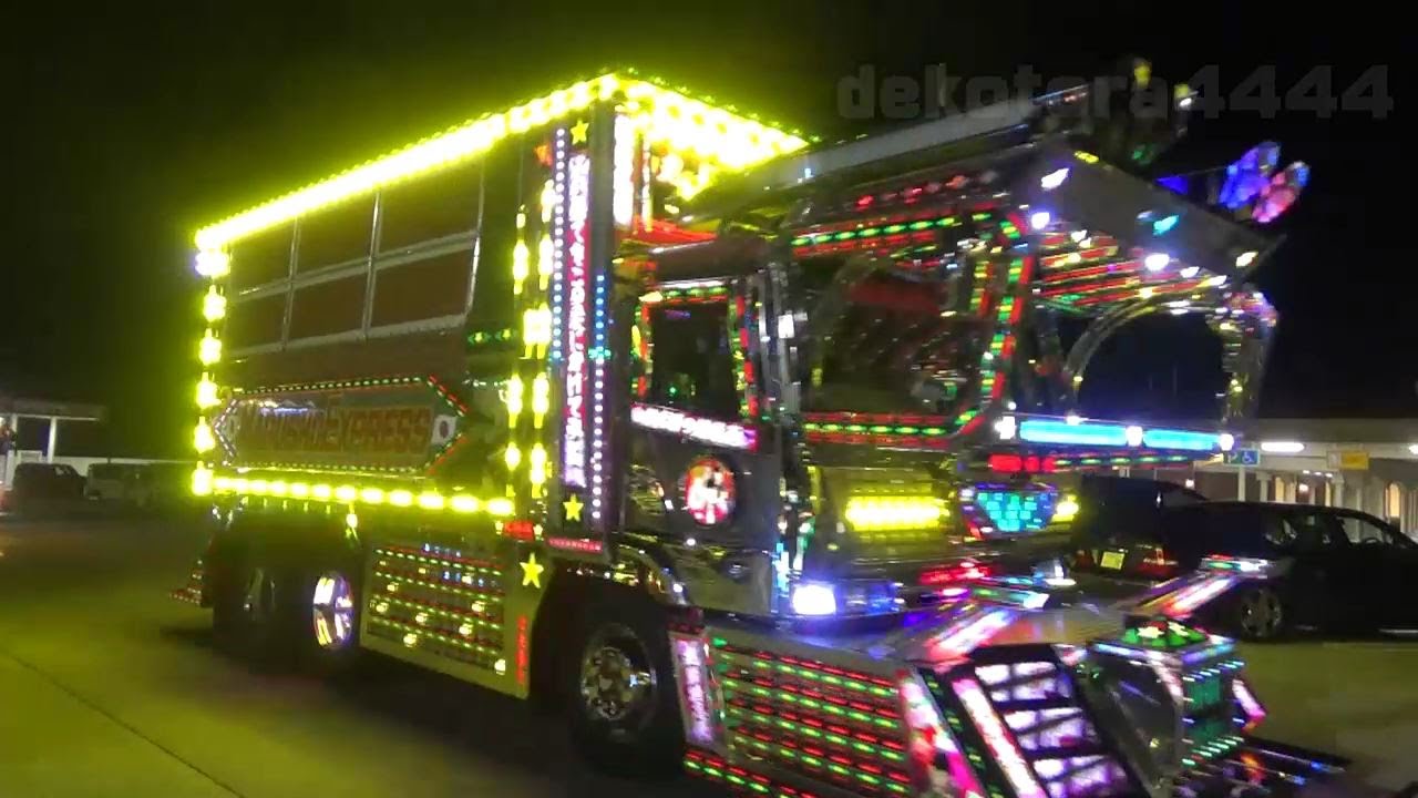 宝塚北サービスエリア ナイトミーティング9 【デコトラ】【アート