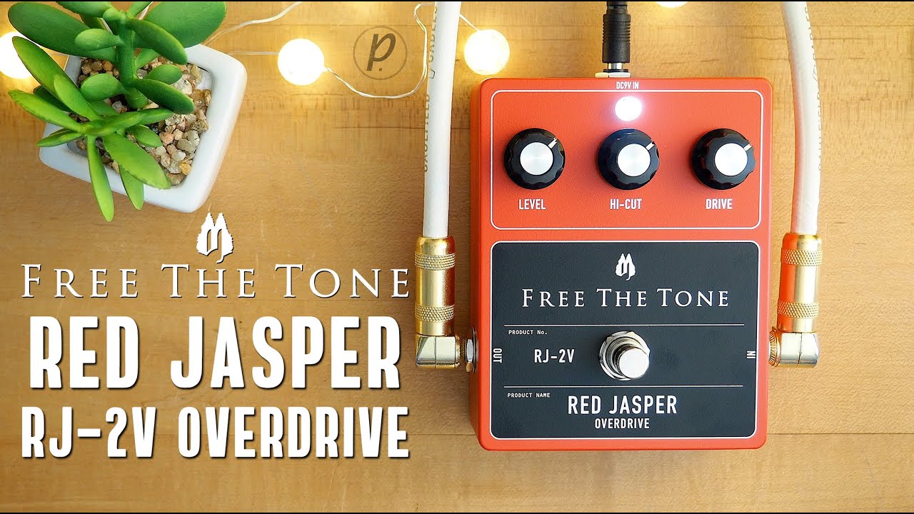 Free The Tone RJ-2V Red Jasper Overdrive - YouTube