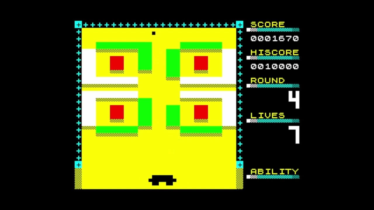 Rebound (Chroma 81) for the ZX81 - YouTube