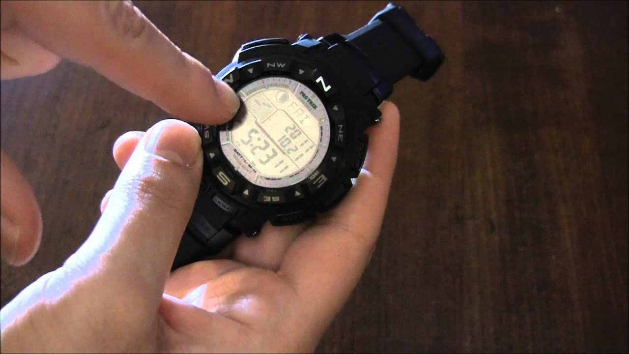 Casio Pro Trek PRW-2500 Watch Review - YouTube