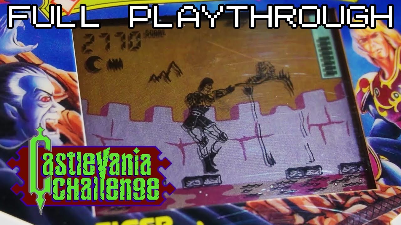 Simon's Quest (LCD Tiger Handheld) Playthrough on Real Hardware