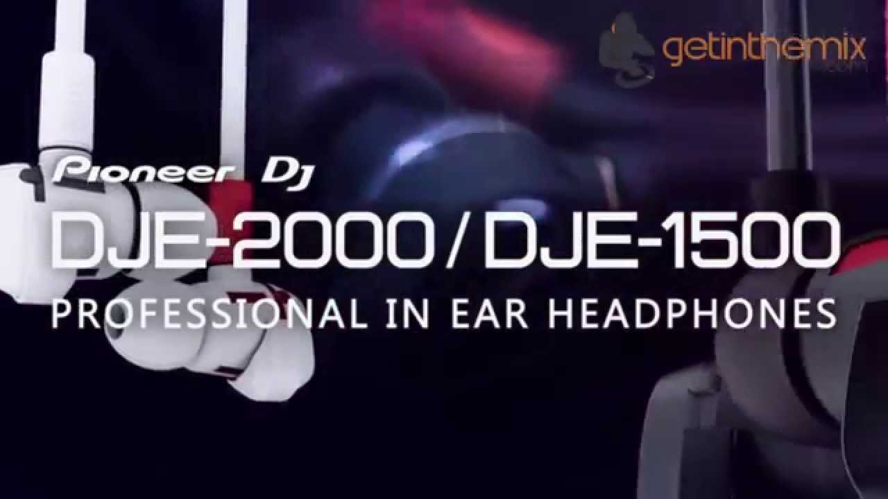 Pioneer DJE-2000 In Ear Headphones - YouTube